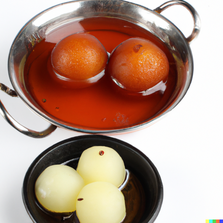 Gulab Jamun and Rasmalai